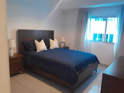 Apartamento Amueblado En Alquiler En Naco De 1 Habitación