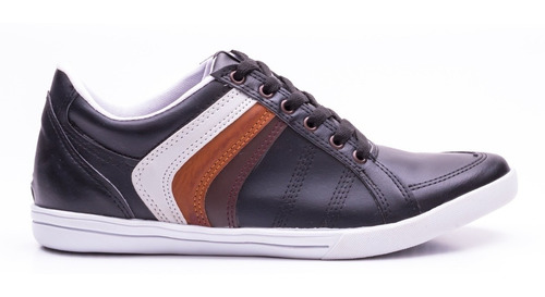 Zapatillas Urbanas De Hombre Zapatos Eco Cuero Base Goma 