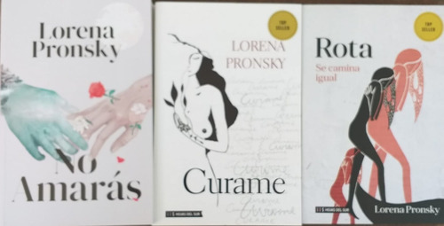 3 Libros No Amars   Curame  Rota Se Camina Igua Oiuuuys