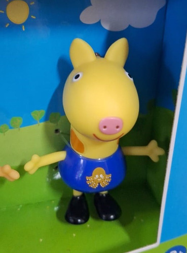 Set Figuras Peppa Pig Candy Cat Y Gerald Giraffe - Original