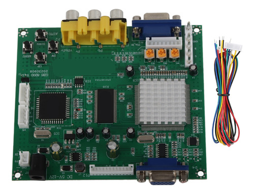 Placa Convertidora De Juegos Rgb/cga/ega/yuv A Vga Hd Video