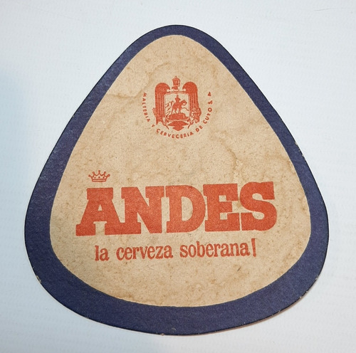 Imagen 6 de 9 de Posavasos Antiguos Quilmes Andes Isenbeck Bud Lotex4 Ro 1303
