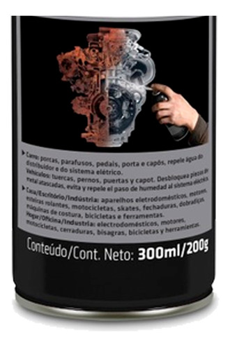 Sika Spray Oleo Anticorrosivo Desingripante Lubrificante