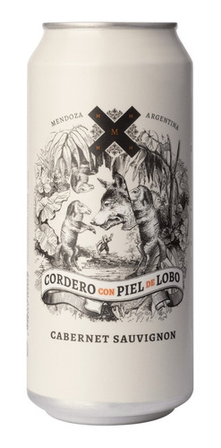 Cordero Con Piel De Lobo Cab. Sauvignon Lata Zetta Bebidas