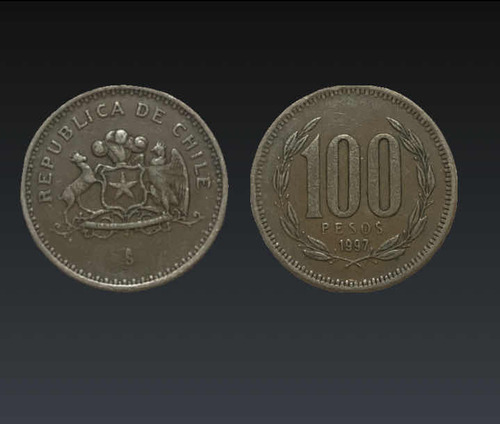Moneda 100 Pesos Chilenos