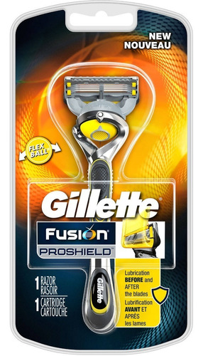 Maquinilla De Afeitar Gillette Fusion Proshield Varonil Con