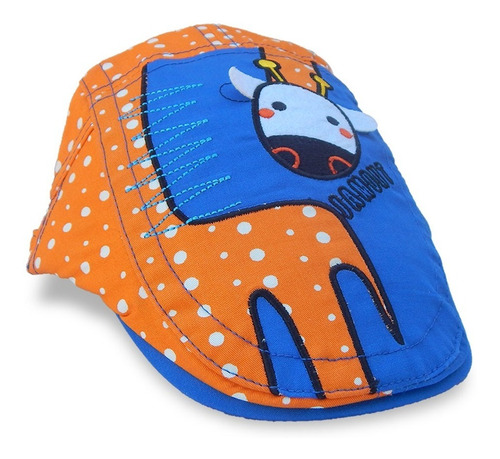 Gorro Bebe Verano Boina Nene Niño Dibujo Animalito