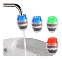 Comprar X4 Filtro Purificador Agua Para Canilla Carbon Descartable