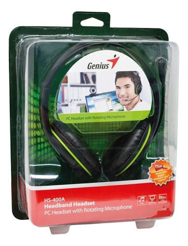 Audifono Microfono Genius Hs-400a Pc- Laptop