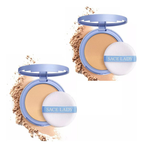 Wu- Aceite Facial Bh Polvo Facial Control, Polvo Mate, 2