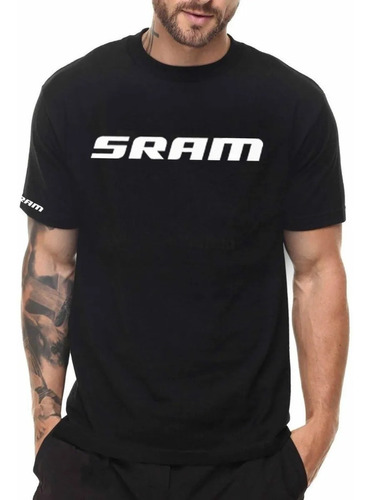 Franela Personalizada  Sram Ciclismo Bici  Algodón Unisex