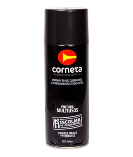 Pintura Aerosol Corneta Nº 228 Naranja Secado Rapido