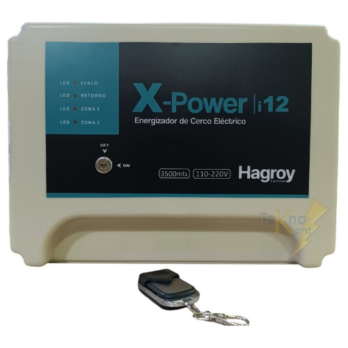 Energizador Hagroy Power I12 Cerco Eléctrico 1 Año De Garant