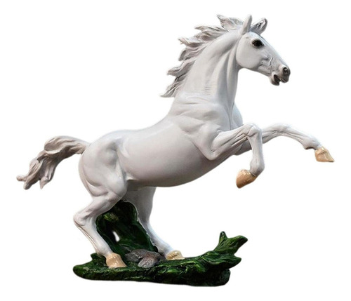 Estatua De Caballo De Pie, Escultura Decorativa, Regalo