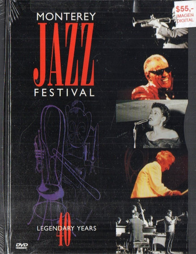 Festival De Jazz De Monterrey 40 Años Dvd Usa Cerrado