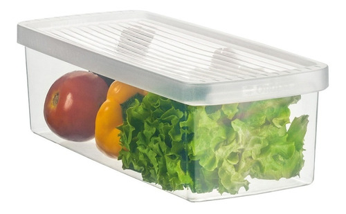 Caja Guardado Frutas Y Verduras Organizador Heladera Ordene