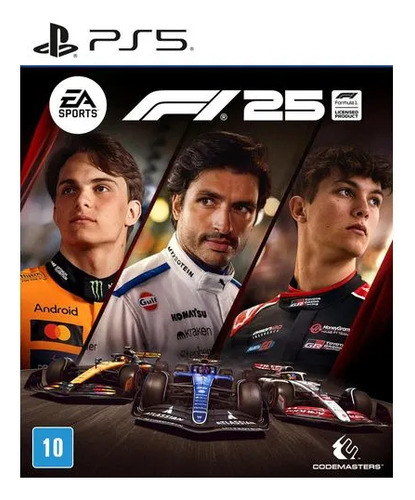 F1 25 Nacional Jogo Ps5 Midia Física
