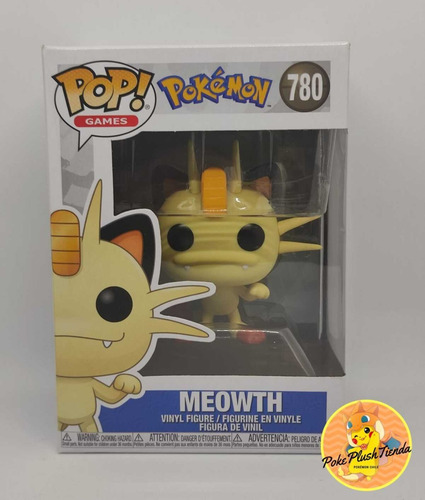 Imagen 2 de 3 de Funko Pop Pokémon Meowth Original