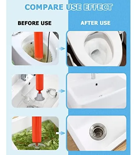 Toilet Plunger Air Plunger For Toilet Electric Plunger ...