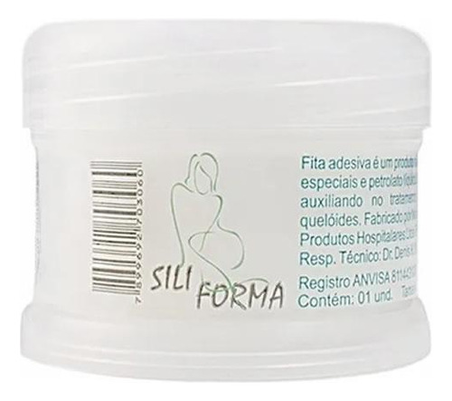 Lamina Fita Silicone 65x3 Fácil Colocar Adesiva Cicatrizante