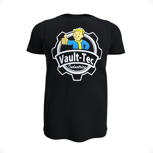 Polera 100% Algodón - Fallout 4 Vault-tec Industries