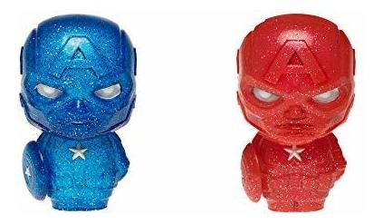 Capitán América Funko Hikari Xs Marvel Rojo 