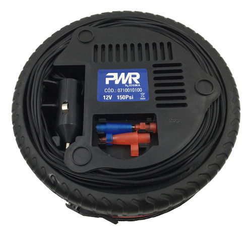 Calibrador E Mini Compressor De Penu Portátil Automotivo 12v