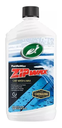 Shampoo Con Cera Zip Wax Car Wash 473 Ml De Turtle Wax