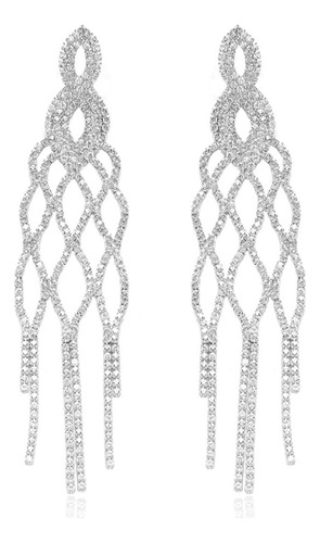 Aretes Para Mujer Elegantes Pendientes Largos Regalo