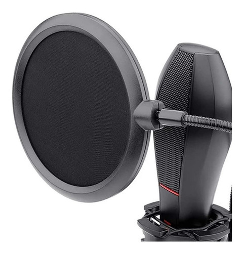 Micrófono Redragon Quasar GM200 condensador omnidireccional negro