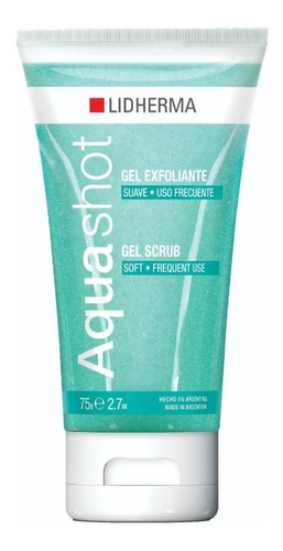 Aqua Shot Gel Exfoliante Para Limpieza Profunda Lidherma