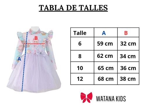 Disfraz Labubu Vestido Tutu Glitter Manga Larga Nena Lila 6