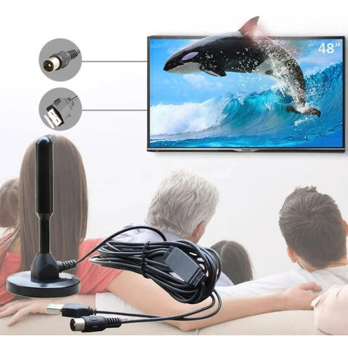 Receptor De Señal De Tv Digital Hd Para Interiores