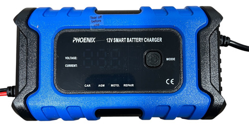 Cargador De Bateria Inteligente 12v 6a Moto Auto Premium