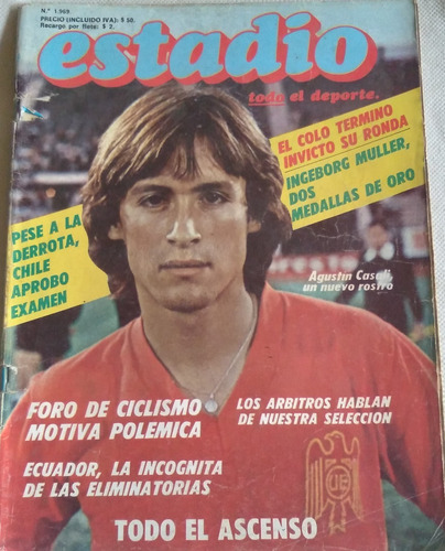 Revista Estadio Número 1969. 6 Mayo 1981