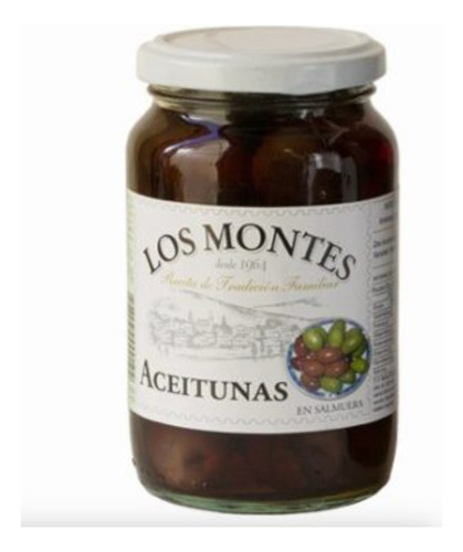 Aceitunas Negras X360cc - Los Montes