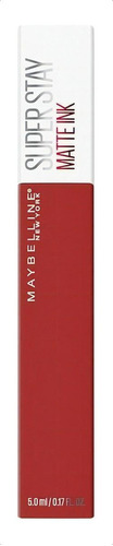 Labial Líquido Maybelline Super Stay Matte Ink - 5ml Acabado Mate Color Hustler