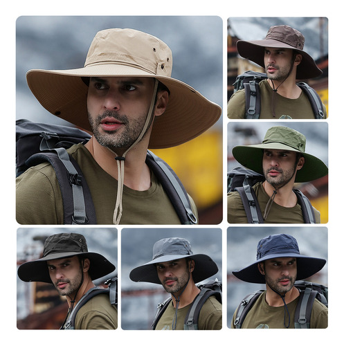 Sombrero Solar Plegable Sunhat Para Senderismo Y Acampada
