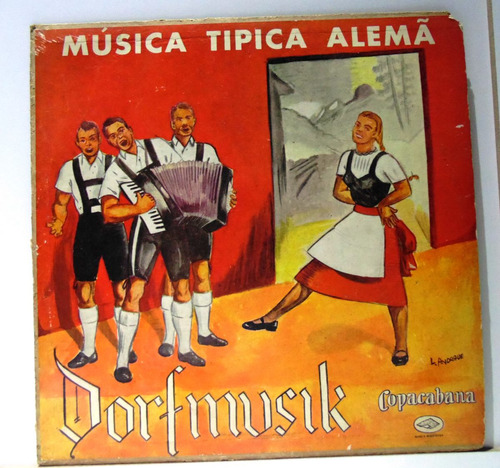 Lp 10 Polegada Dorfmusik - Música Tipica Alemã - N 45