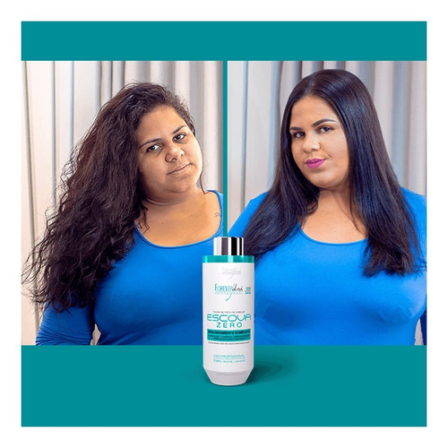 Escova Progressiva Zero E Botox Zero 1k Forever Liss