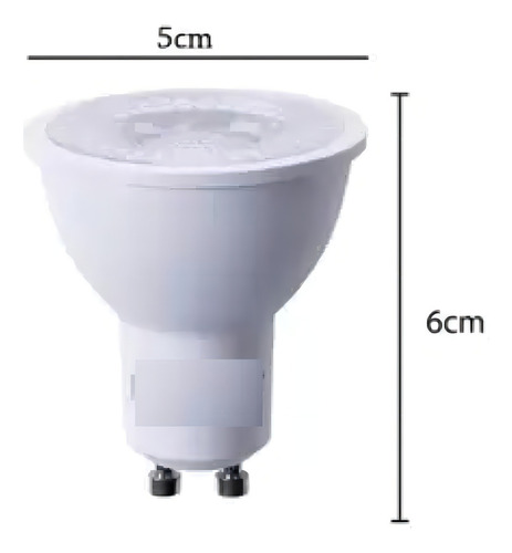 Lampada Led Ar70 4,8w Cob, Soquete Gu10 Bf Luz Branco-frio 110v/220v