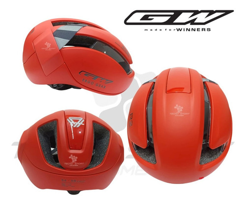 Casco Gw Ciclismo Bicicleta Ruta R2 Ajustable
