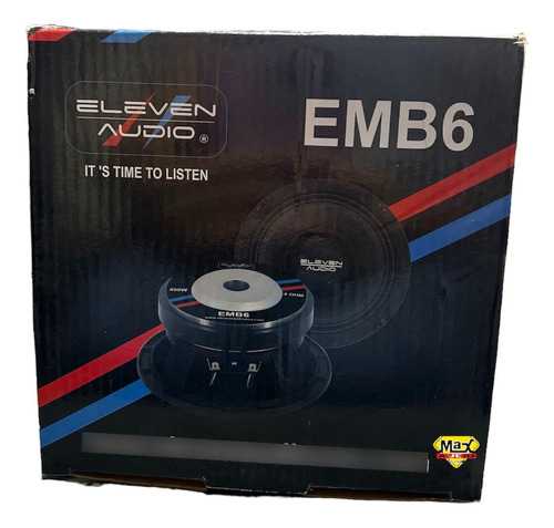 Medio Open Shop Eleven Audio Emb6 400 Watts 200 Rms