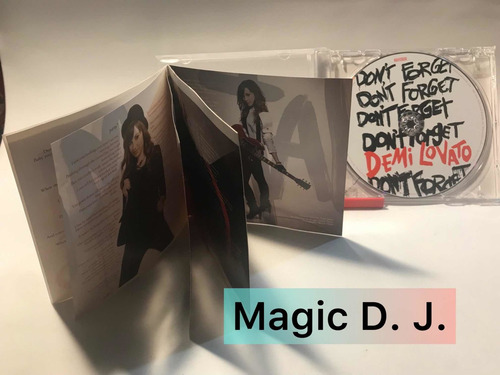 Demi Lovato Cd Dont Forget 2008 (Usado)