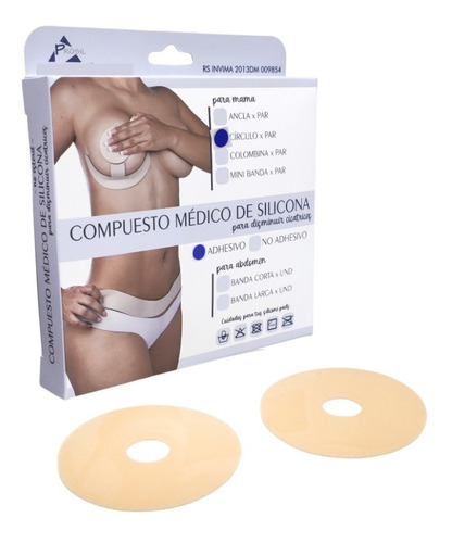 Silicona Cicatrices Mamoplastia S - Unidad a $34450