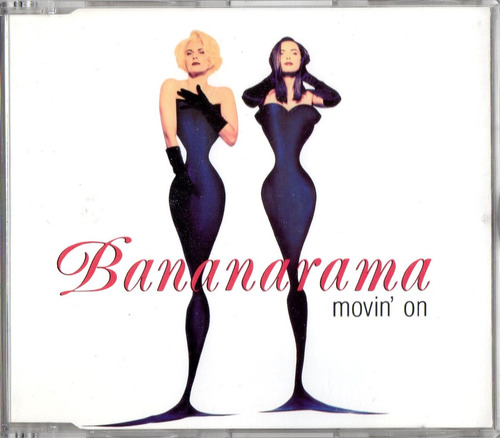 Bananarama Movin On Single Cd 4 Tracks Uk 1992