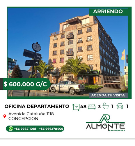 Se Arrienda Oficina En Valle Escondido Concepción