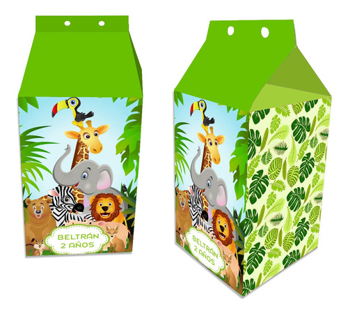 Cajitas Milk Box Golosineras Personalizadas X 20