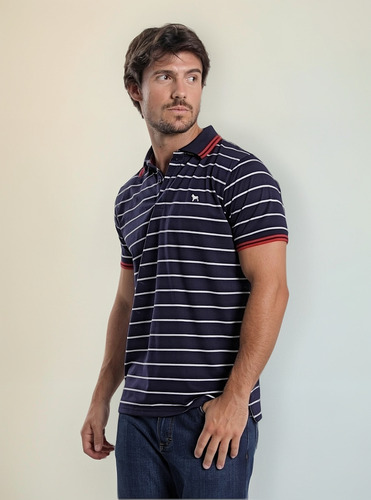 Chomba Rayada Bentley Azul, Hombre. Bravo J. T S Al 4xl