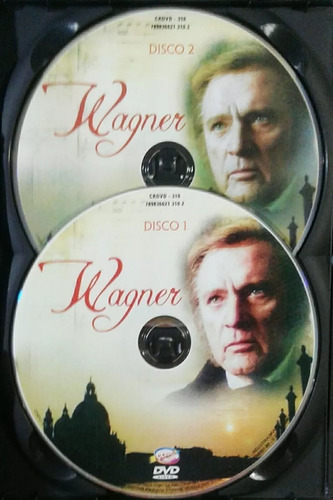 Box 4 Dvd's Wagner Richard Burton Vanessa Redgrave Raro (Usado)